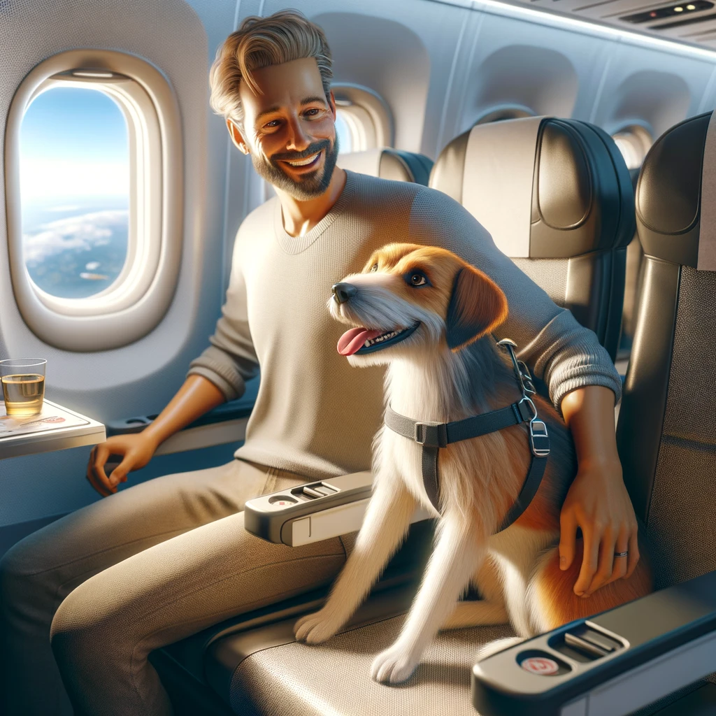 Viajar en avion con perros