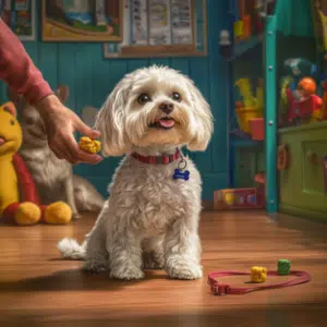Perro Bichón Maltés Toy
